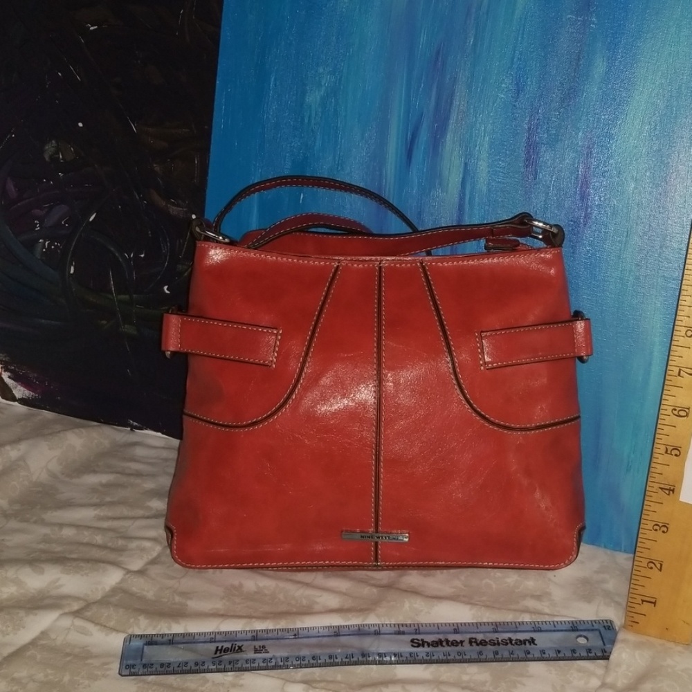 Nine West melon leather purse